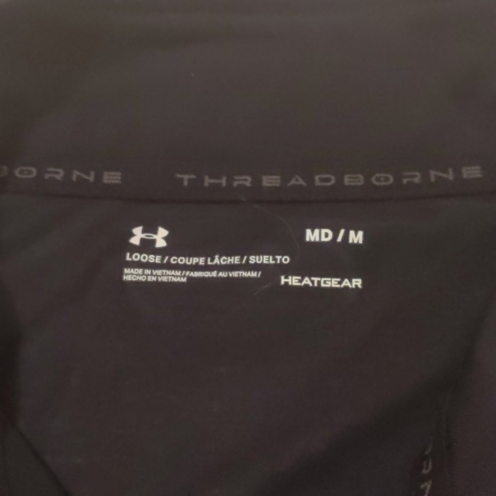 Black Under Armour Medium Pullover - image 3